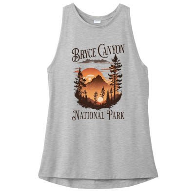 Bryce Canyon National Park Ladies PosiCharge Tri-Blend Wicking Tank