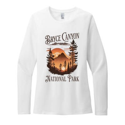 Bryce Canyon National Park Womens CVC Long Sleeve Shirt