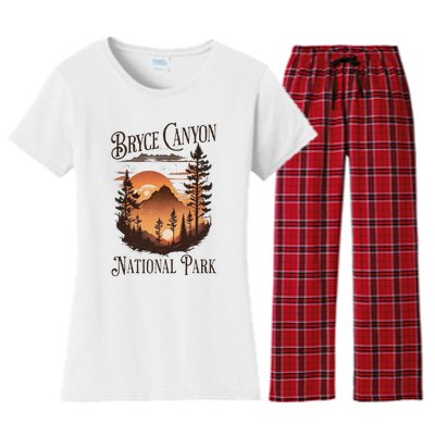 Bryce Canyon National Park Women's Flannel Pajama Set