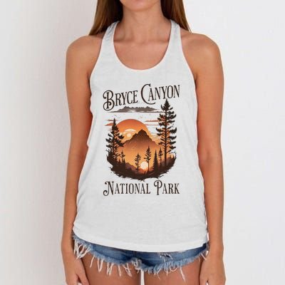 Bryce Canyon National Park Women's Knotted Racerback Tank