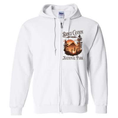 Bryce Canyon National Park Full Zip Hoodie