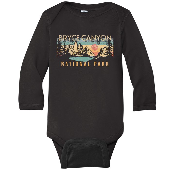 Bryce Canyon National Park Baby Long Sleeve Bodysuit