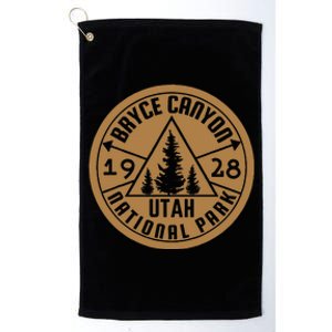 Bryce Canyon National Park Utah Hike Outdoors Platinum Collection Golf Towel