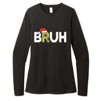 Bruh Christmas Ns Funny Christmas Womens CVC Long Sleeve Shirt