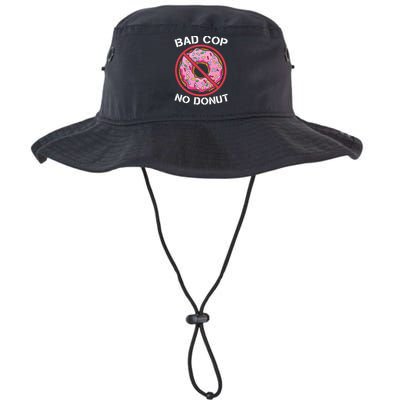 Bad Cop No Donut Law Enforcement Policeman Police Officer Legacy Cool Fit Booney Bucket Hat