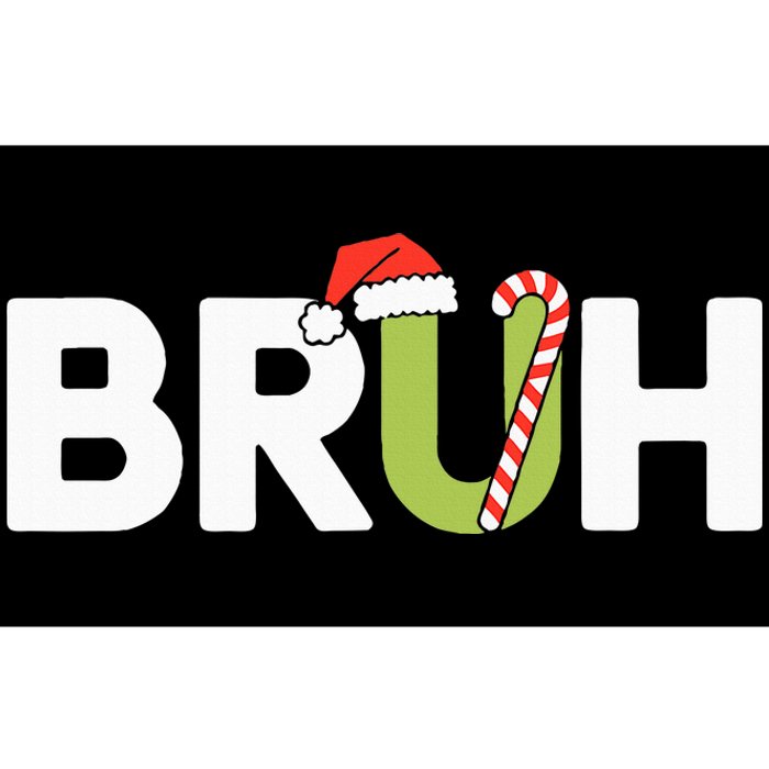 Bruh Christmas Ns Funny Christmas Bumper Sticker