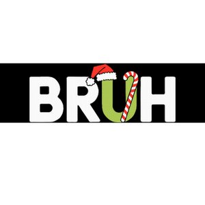 Bruh Christmas Ns Funny Christmas Bumper Sticker