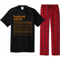 Baked Corn Nutrition Facts Thanksgiving Nutrition Pajama Set