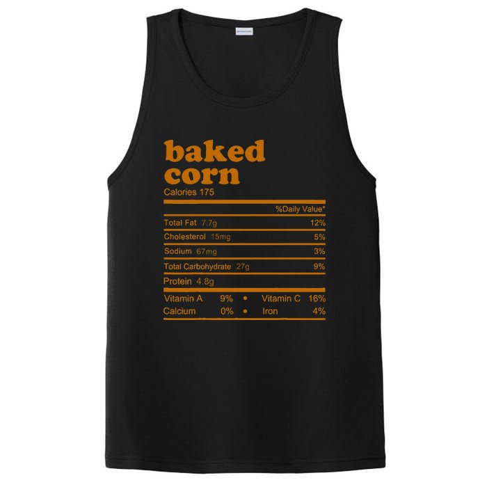 Baked Corn Nutrition Facts Thanksgiving Nutrition PosiCharge Competitor Tank