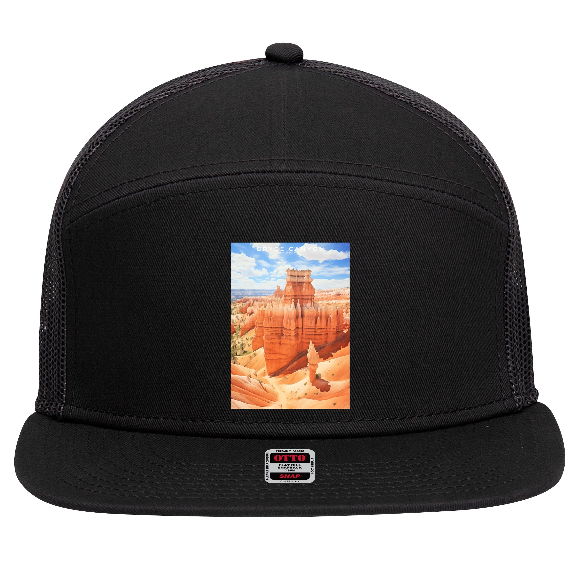 Bryce Canyon National Park Photographic 7 Panel Mesh Trucker Snapback Hat