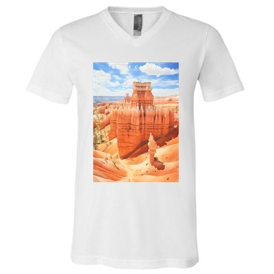 Bryce Canyon National Park Photographic V-Neck T-Shirt