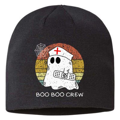 BooBoo Crew Nurse Healthcare Halloween Party Sustainable Beanie