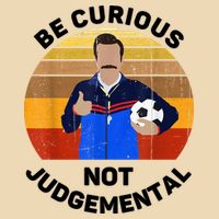 Be Curious Not Judgemental Funny Quote Drawstring Bag
