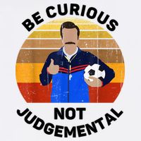 Be Curious Not Judgemental Funny Quote Cool Comfort Performance Bucket Hat