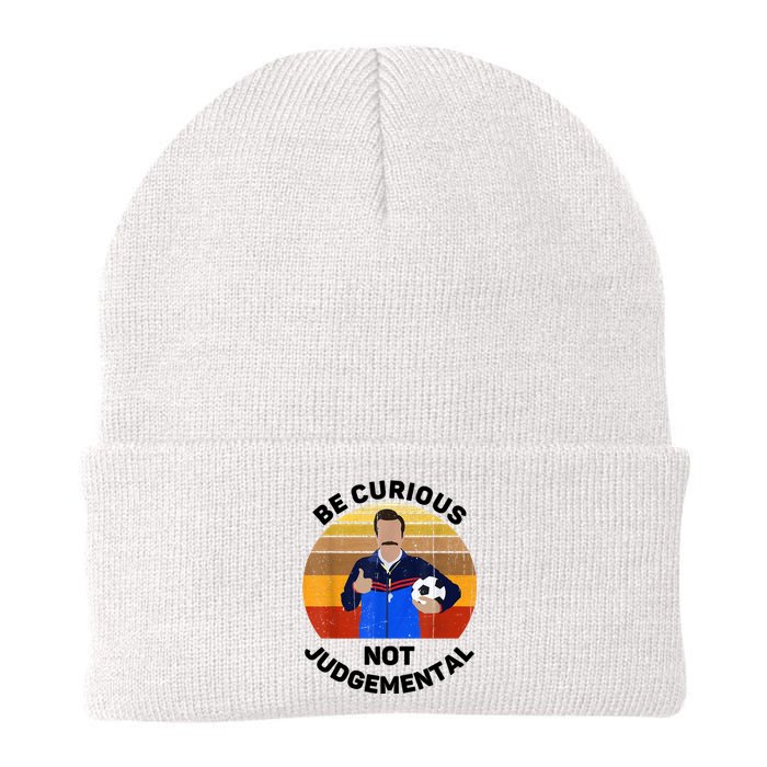 Be Curious Not Judgemental Funny Quote Knit Cap Winter Beanie