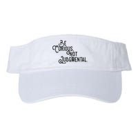 Be Curious Not Judgemental Inspirational Vintage Visor