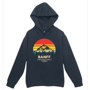 Banff Canadian National Park Retro Souvenir Urban Pullover Hoodie