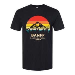 Banff Canadian National Park Retro Souvenir Softstyle CVC T-Shirt