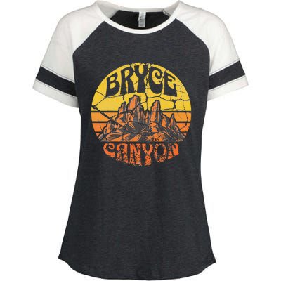 Bryce Canyon National Park Enza Ladies Jersey Colorblock Tee