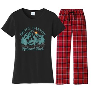 Bryce Canyon National Park Adventure Women's Flannel Pajama Set