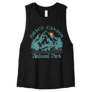 Bryce Canyon National Park Adventure Women's Racerback Cropped Tank