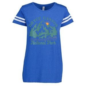 Bryce Canyon National Park Adventure Enza Ladies Jersey Football T-Shirt