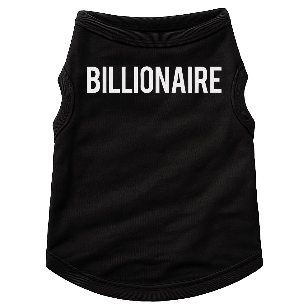 Billionaire Cool New Money Club Ceo Funny Gift Doggie Tank