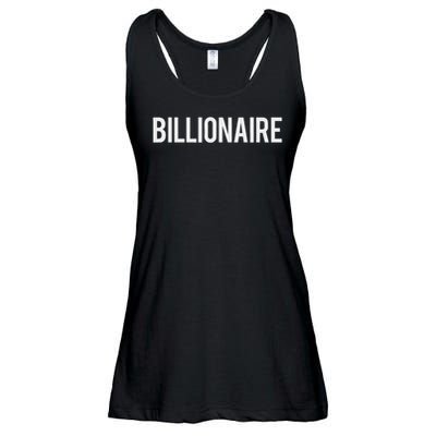 Billionaire Cool New Money Club Ceo Funny Gift Ladies Essential Flowy Tank