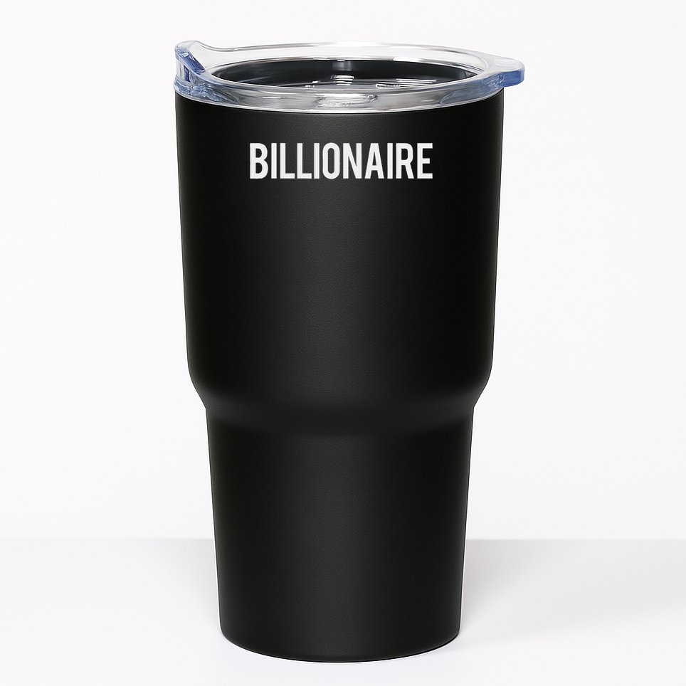 Billionaire Cool New Money Club Ceo Funny Gift Tumbler