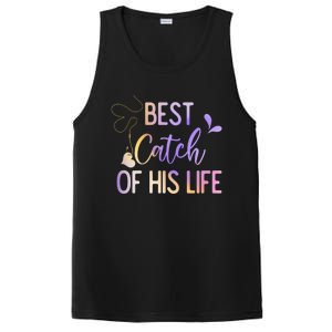 Best Catch Of His Life Couple Fishing Fishers Matching Gift PosiCharge Competitor Tank