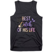 Best Catch Of His Life Couple Fishing Fishers Matching Gift Tank Top