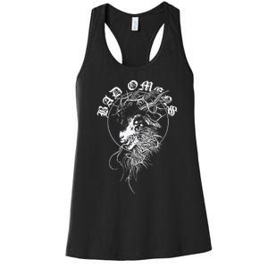 Badomens Crown Of Thorns Women's Racerback Tank