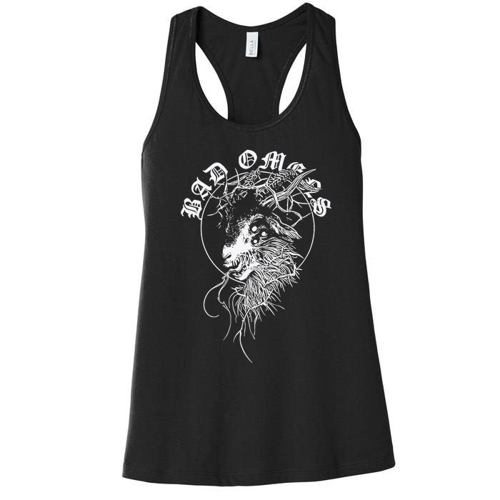 Badomens Crown Of Thorns Women's Racerback Tank