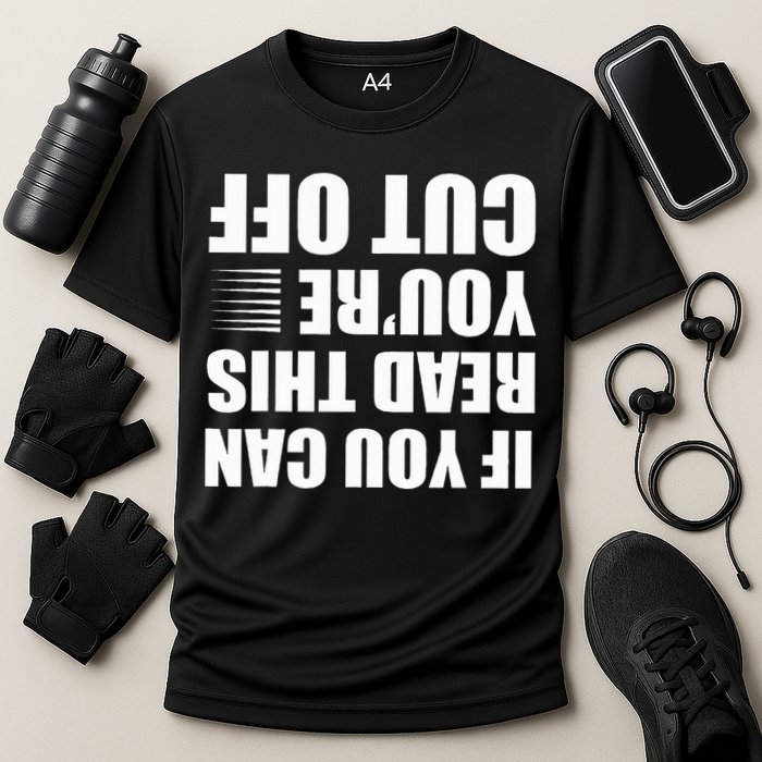 Bartender Cut Off Gifts Bartending Cooling Performance Crew T-Shirt
