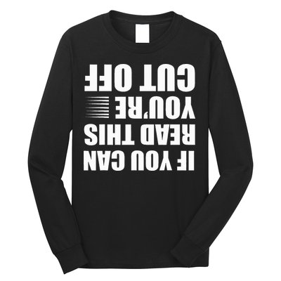 Bartender Cut Off Gifts Bartending Long Sleeve Shirt