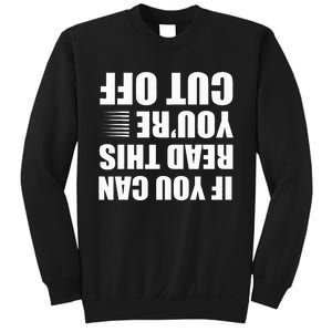 Bartender Cut Off Gifts Bartending Sweatshirt