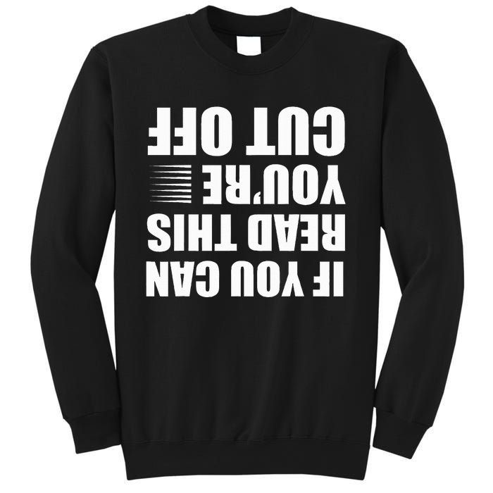 Bartender Cut Off Gifts Bartending Sweatshirt