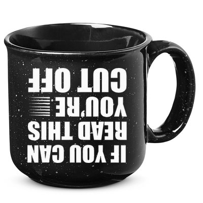 Bartender Cut Off Gifts Bartending 15oz Campfire Ceramic Mug