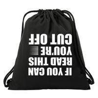 Bartender Cut Off Gifts Bartending Drawstring Bag