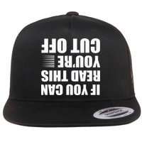 Bartender Cut Off Gifts Bartending Flat Bill Trucker Hat