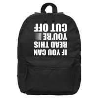 Bartender Cut Off Gifts Bartending 16 in Basic Backpack