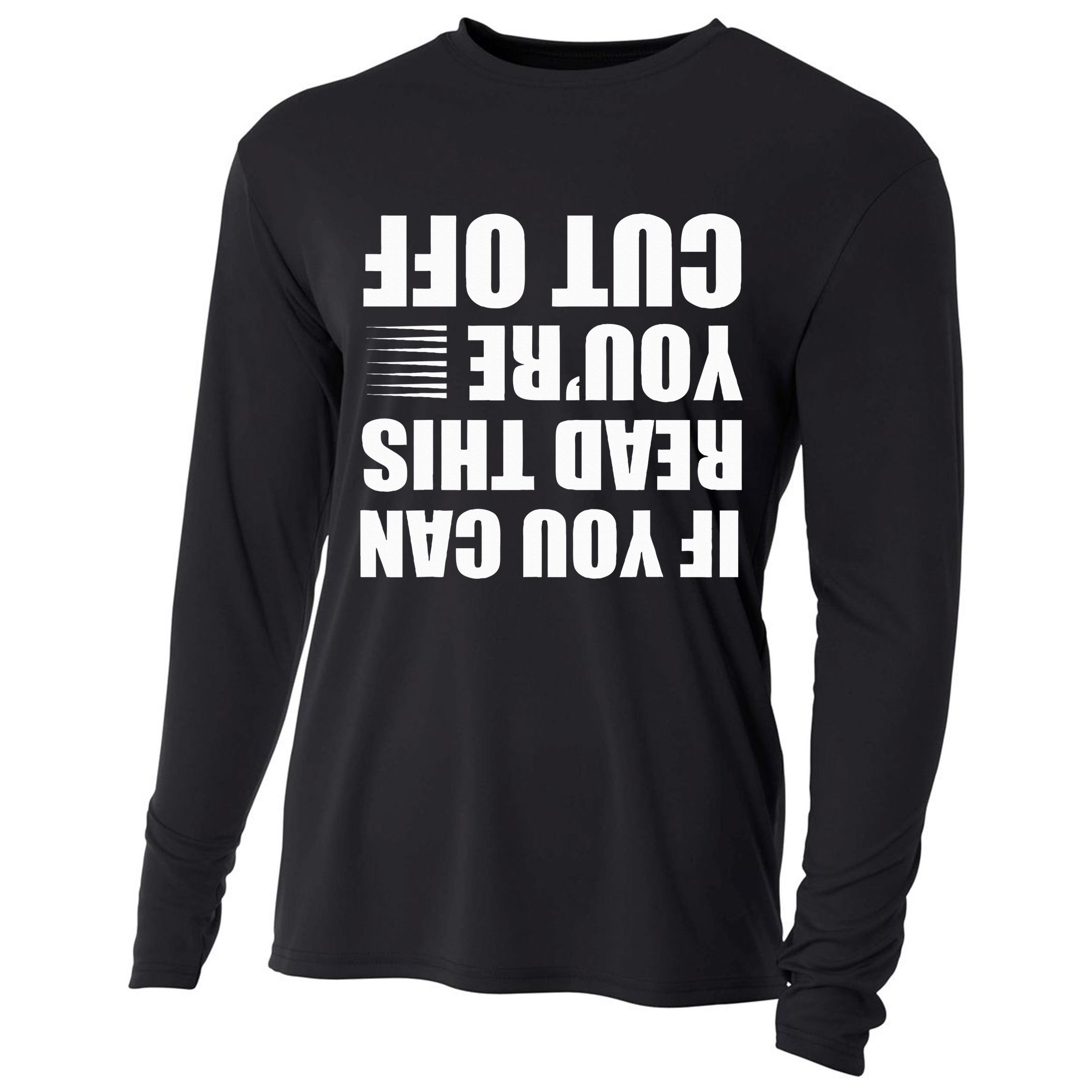 Bartender Cut Off Gifts Bartending Cooling Performance Long Sleeve Crew