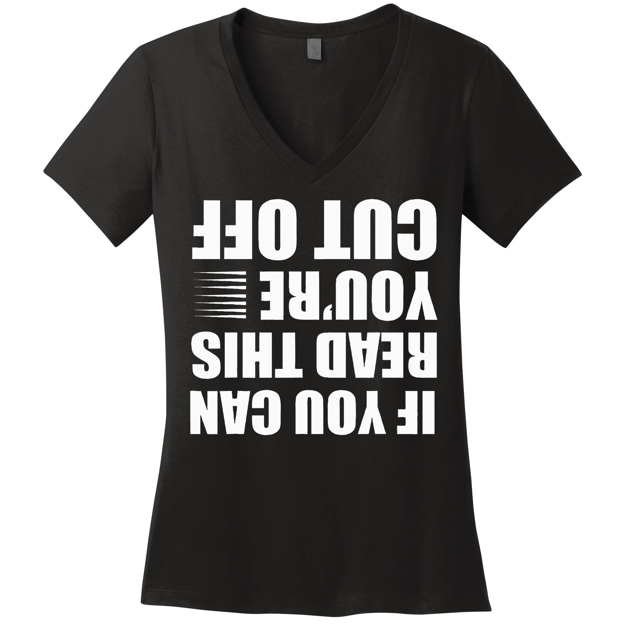 Bartender Cut Off Gifts Bartending Women's V-Neck T-Shirt