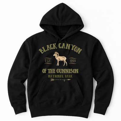 Black Canyon Of The Gunnison National Park Design Hoodie