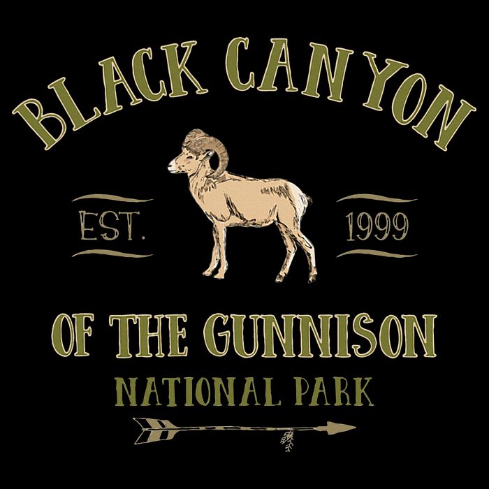 Black Canyon Of The Gunnison National Park Design City Backpack