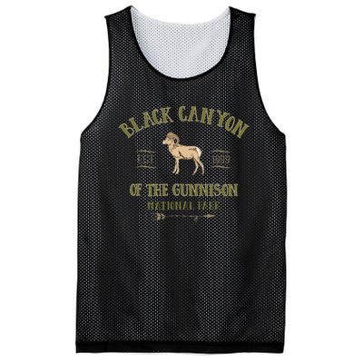 Black Canyon Of The Gunnison National Park Design Mesh Reversible Basketball Jersey Tank