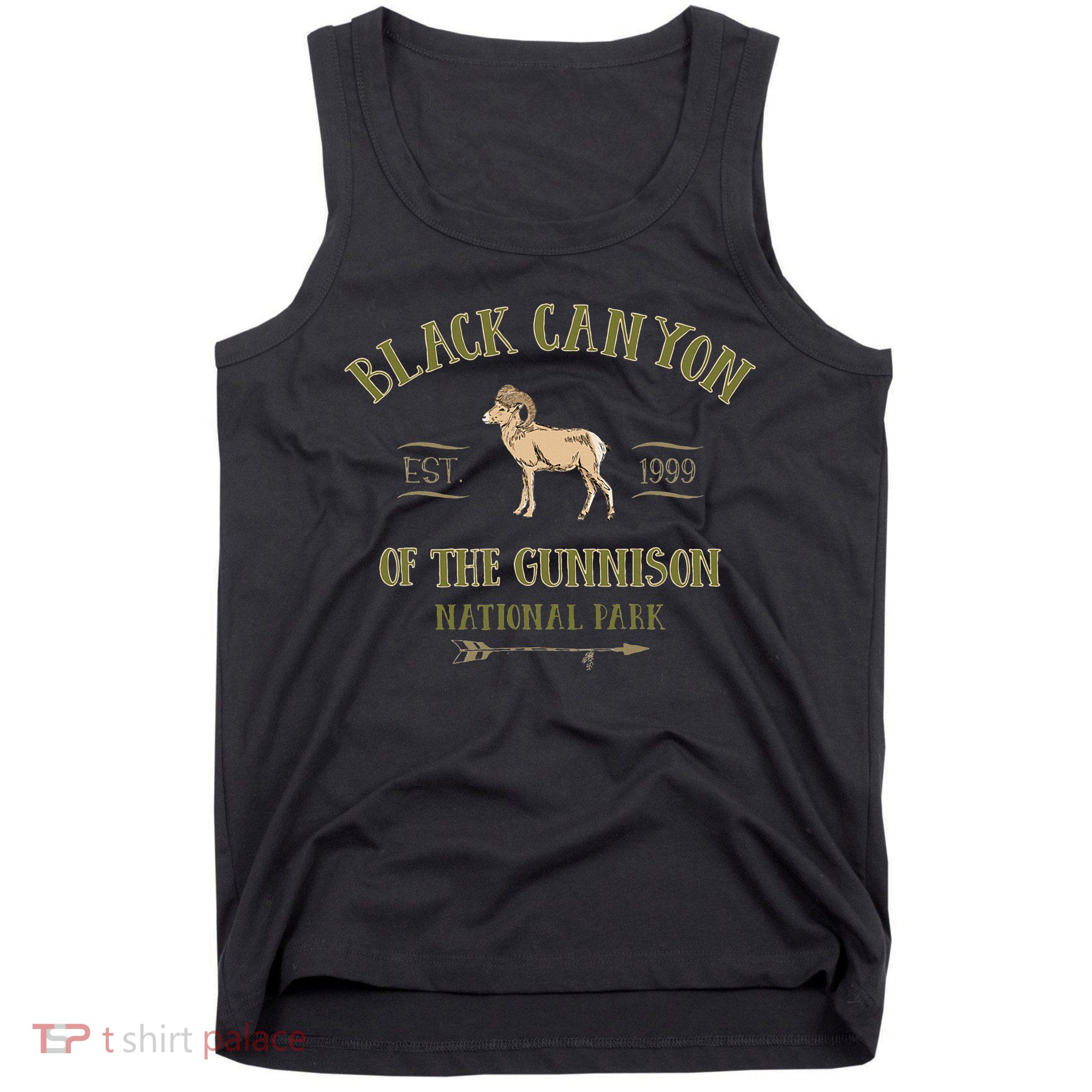 Black Canyon Of The Gunnison National Park Design Tank Top