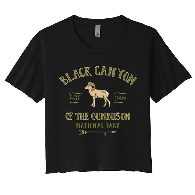 Black Canyon Of The Gunnison National Park Design Crop Top