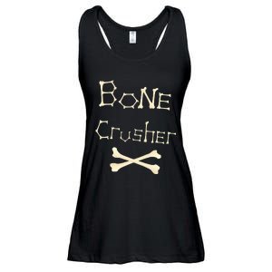 Bone Crusher Orthopedic Surgeon Athlete Fighter Crossbones Ladies Essential Flowy Tank