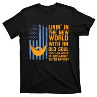 Blue Collar Oliver Anthony Rich Men North Of Richmond Flag T-Shirt